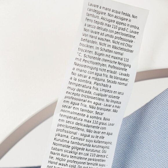 Weekend Max Mara Racer Light Blue Cotton & Linen Short Dress - Picture 9 of 11